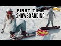 Snowboarding For The FIRST TIME | Vlog