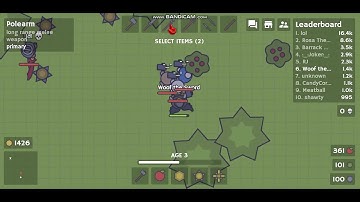 moomoo.io: Satisfying Bot Kill