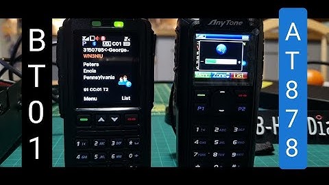 NEW BT-01 with ANYTONE 878