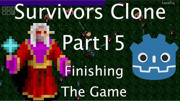 Make a Vampire Survivors Clone in Godot 4: Part 15 - Finishing the game