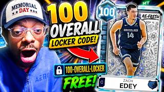 HURRY LIMITED 100 OVERALL MEMORIAL DAY LOCKER CODE IN NBA2K26 MyTeam!!