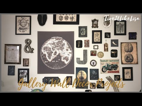 TEEN BOY BEDROOM SERIES | 5 Easy DIY Gallery Wall Projects