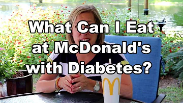 ¿Está bien un Big Mac para los diabéticos?