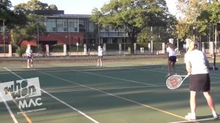 Senior Tennis Pembroke And Seymour, Looking Good On The Court