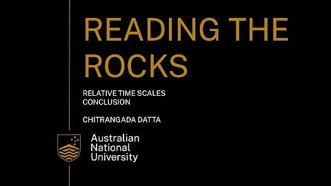 Relative time scales conclusion for year 11 and 12 Earth and Environmental Science