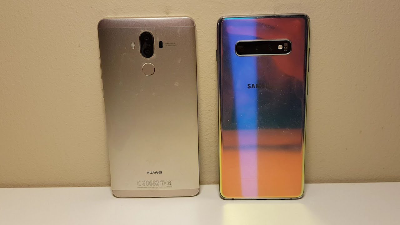 Samsung Galaxy S10+ vs. Huawei Mate 9 - Size Comparison!