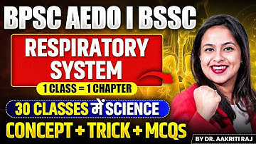 BPSC AEDO Vacancy 2025 | BPSC AEDO Science Class by Dr. Aakriti Raj | BPSC AEDO #aedo #bpsc