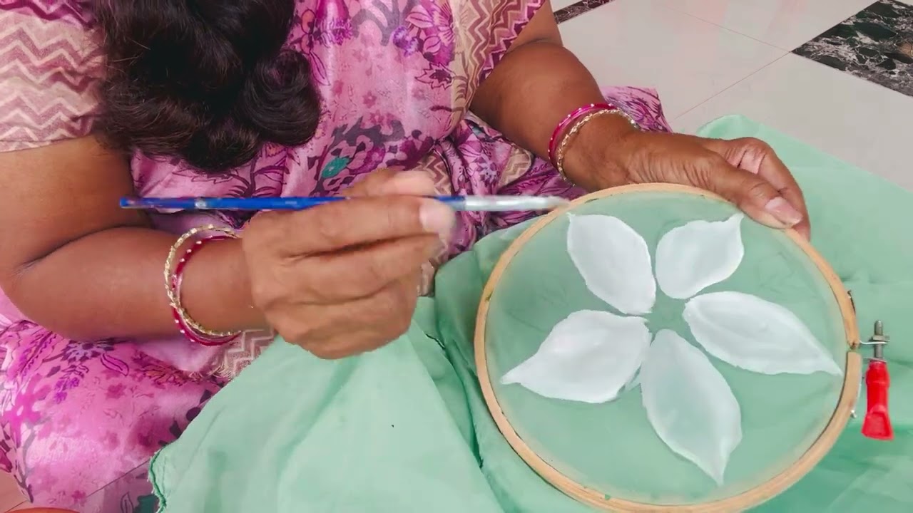 Painting #flowers #artwork #ranicreations 🦋🦋