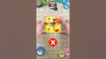 Incredible Paper Craft Puzzle with DogDay by Smiling Critters #smilingcritters #papercraft #diy