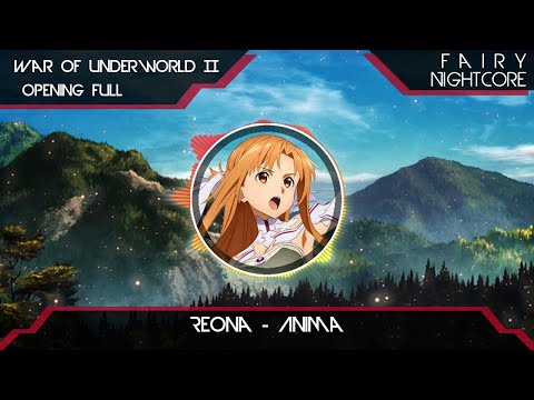 『Nightcore』-ReoNa---Anima-『Sword-Art-Online:-Alicization-