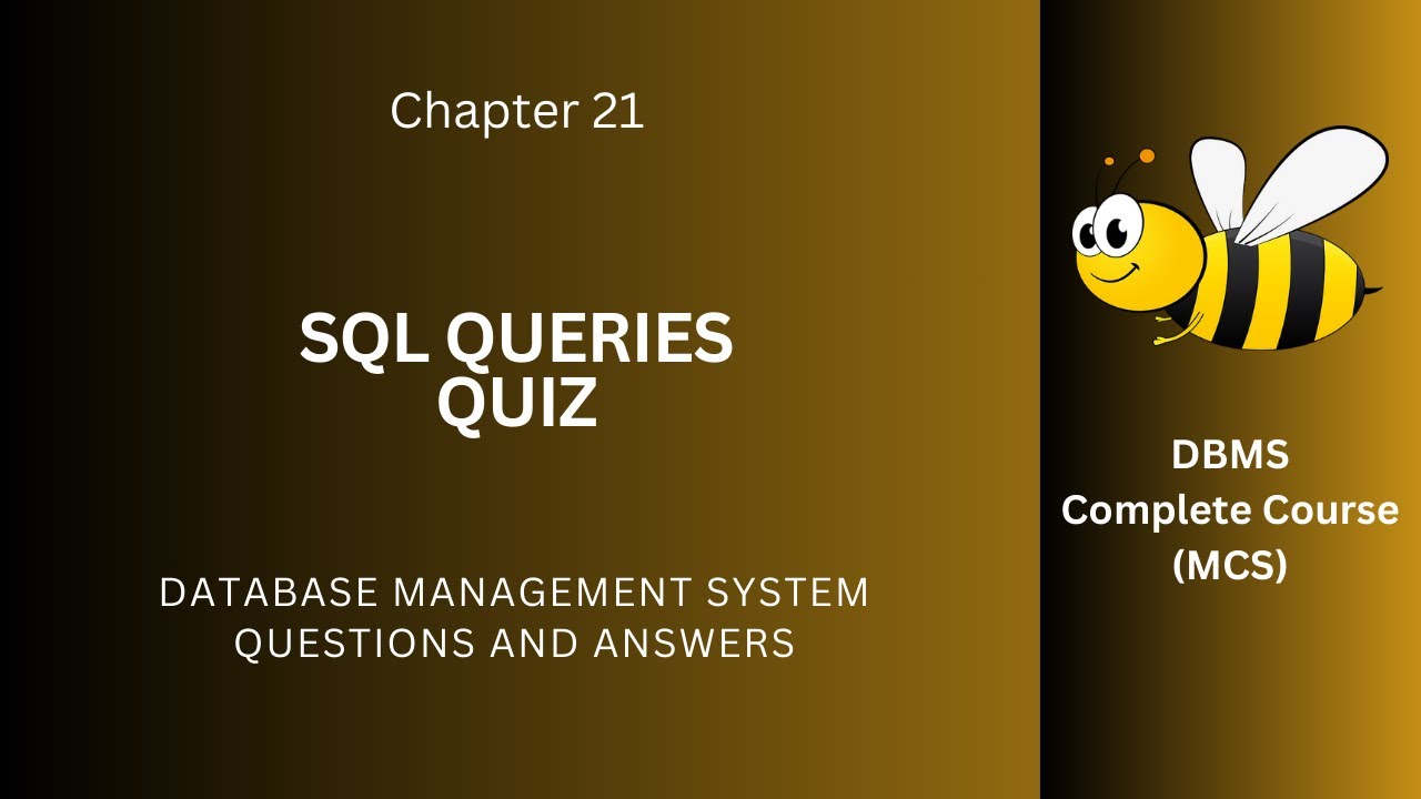 SQL Queries Quiz Questions Answers PDF | SQL Queries Class 9-12 Notes ...