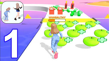 Run Healthy - Gameplay Walkthrough Part 1 All Levels 1-7 (Android, iOS)