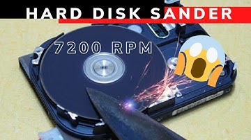 HOW to make a TOOL GRINDER using  old HDD