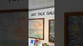 Acrylic Gallery Sign Install with @KateHickmanArt #diy #glowforge