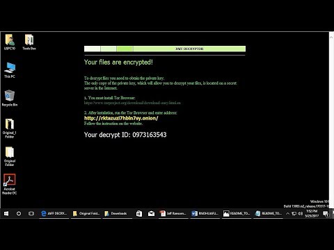 AppCheck Anti-Ransomware : Jaff Ransomware (.wlu) Block Video