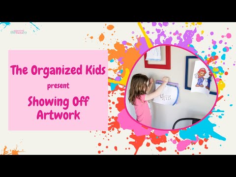 How To Show Off Your Artwork #artworkdisplay #craftideas
