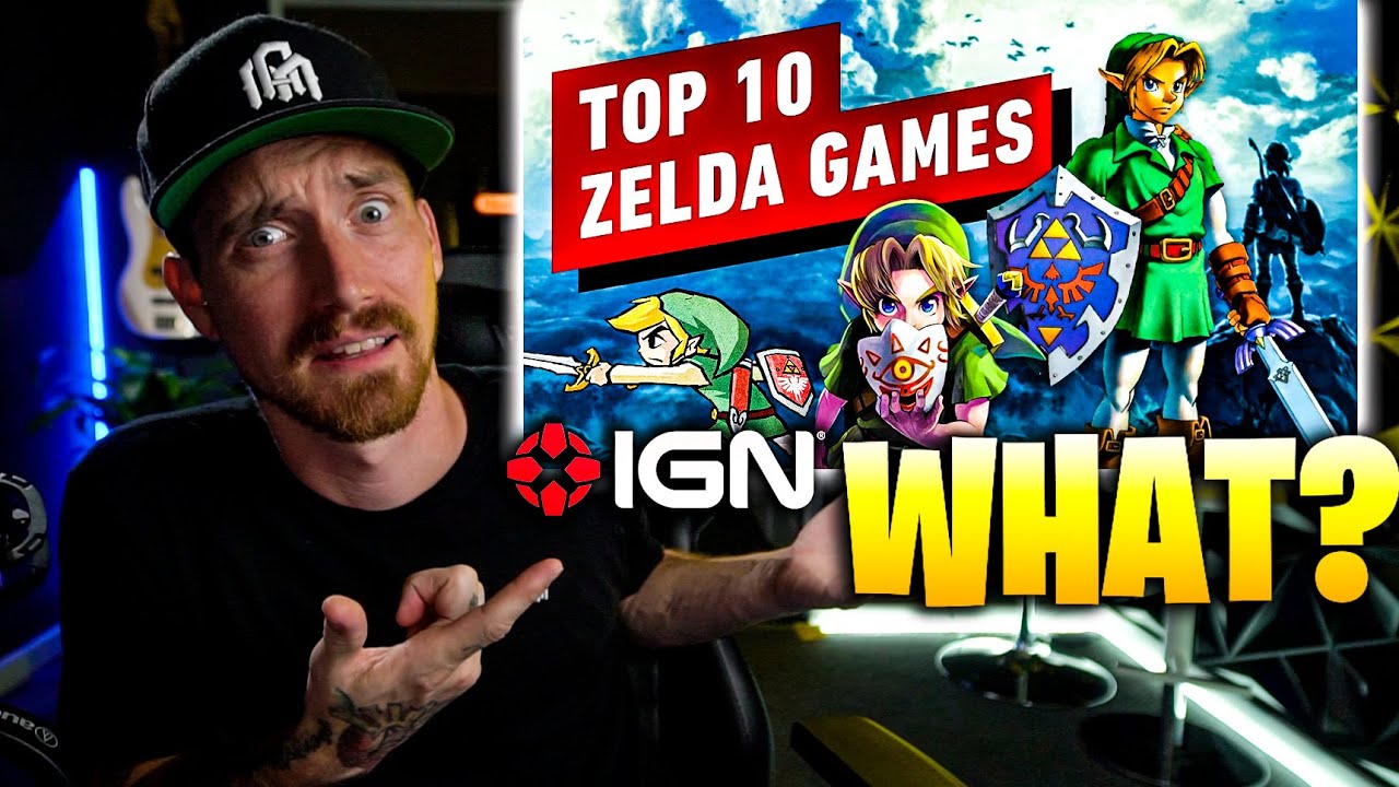 IGN revises top video games of all-time and has named Zelda