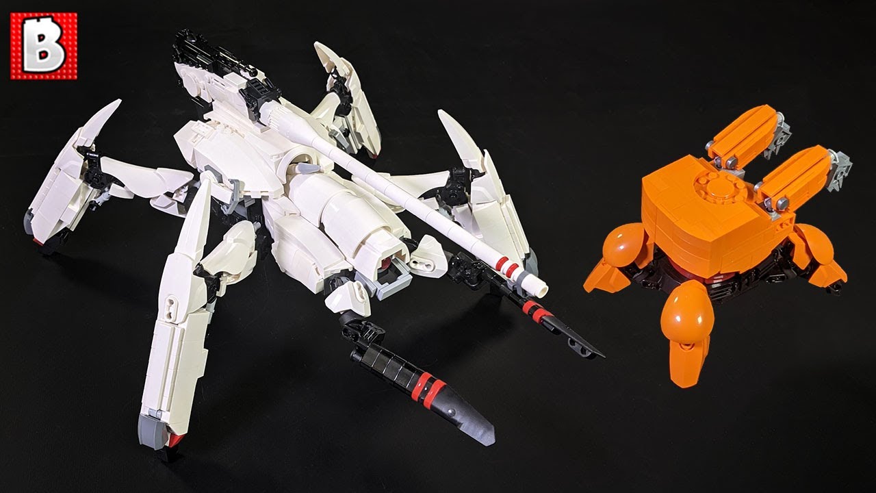 Stunning LEGO Custom XM2 Reginleif and Fido from 86 EIGHTY-SIX