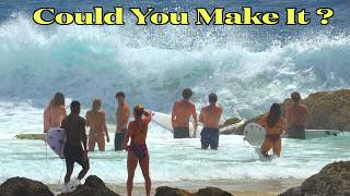 The Paddle out Snapper Rocks