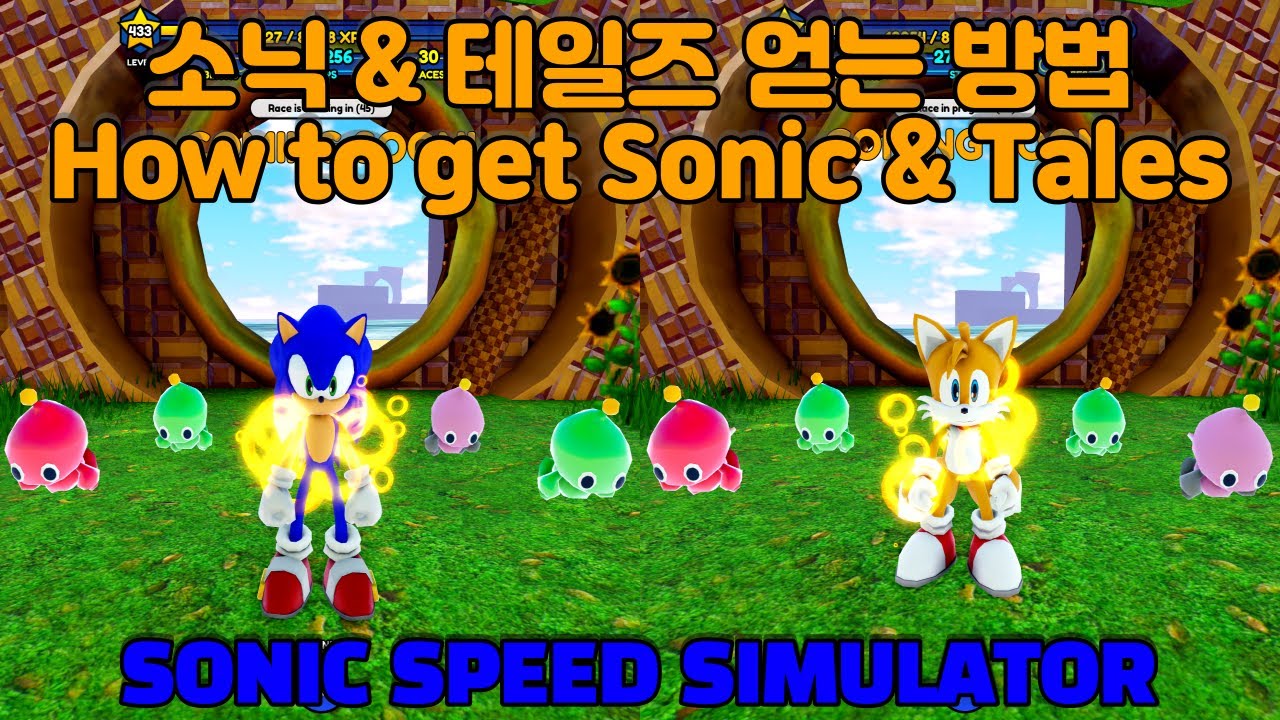  ENG Sub How To Get Sonic Tales Sonic Speed Simulator 