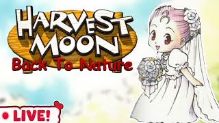 Marrying Popuri in Harvest Moon Back to Nature!