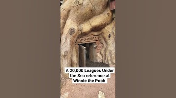 A 20,000 Leagues Under the Sea reference at The Many Adventures of Winnie the Pooh #shorts