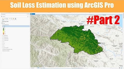 Soil loss estimation using ArcGIS pro #part2 | Universal Soil Loss Equation | Anish Ratna Shakya