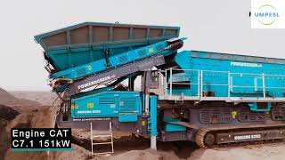 Powerscreen Powerful Screen make Horizon 6203 with 600tph