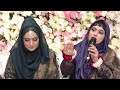“Sending blessings upon the Prophet ﷺ by #Syeda Amber Ashraf and #Syeda Noreen Faaiz!