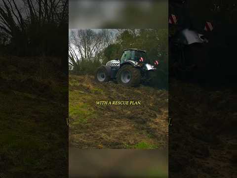 Tractor rescue operation…🚜🔥#jeremyclarkson #farming