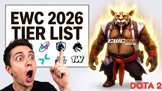 I RANKED EVERY DOTA TEAM AT  EWC 2026!