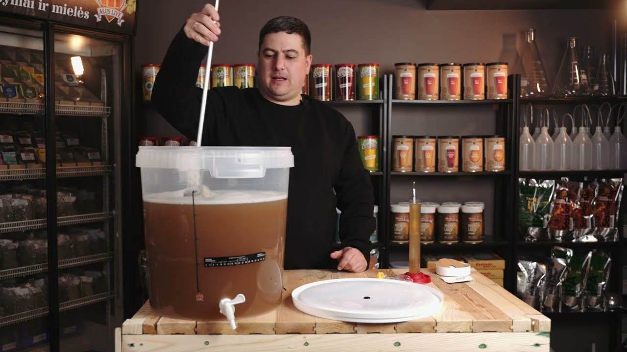 Alaus gamyba iš ekstrakto