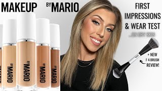SURREAL SKIN FOUNDATION BY MARIO | First Impressions + Wear Test on Dry Skin | Melissa Gray