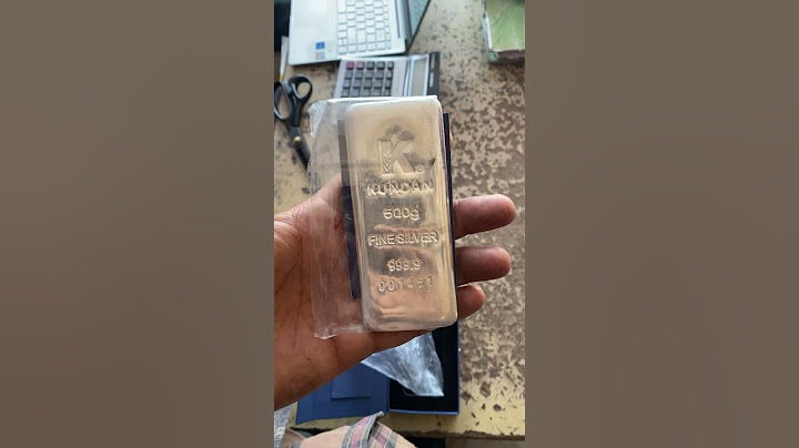 New 500 gram silver bar #silvercoins #gold #preciousmetals #perfume #silvermining