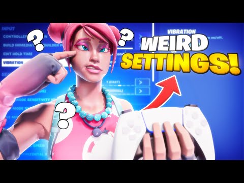 So I Tried The WEIRDEST Settings In Fortnite..
