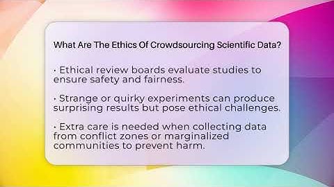 What Are The Ethics Of Crowdsourcing Scientific Data? - Strange Science HQ