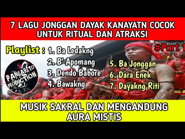 Album Jonggan Lagu Dayak Kanayatn Khusus Untuk Ritual Dan Atraksi class=