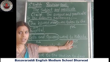03-12-2020/5th std/ English /Grammar Revision-1/Basavaraddi English Medium School