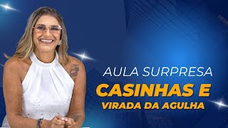 AULA SURPRESA - CASINHAS E VIRADA DA AGULHA COM ROBERTA LUZ