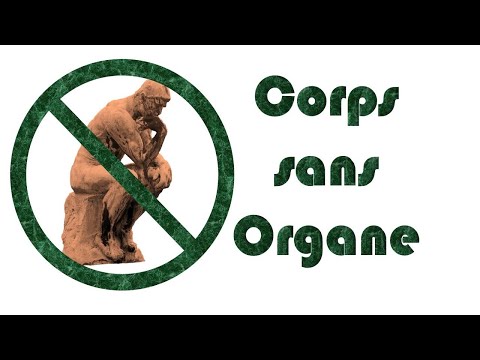 Corps Sans Organe Deleuze Guétari