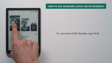 How to add Keyboard Layout on PocketBook?