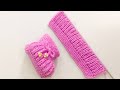 Very Easy Knitting Baby Booties , Shoes , Boots, Socks ,Slippers