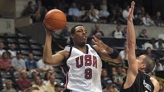 USA vs New Zealand 2002 FIBA World Basketball Championship Group Match FULL GAME French