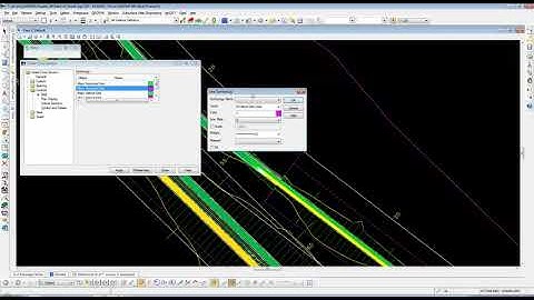 Cross Section sheets and settings