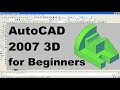 AutoCAD 2007 3D Object Creation Quiz