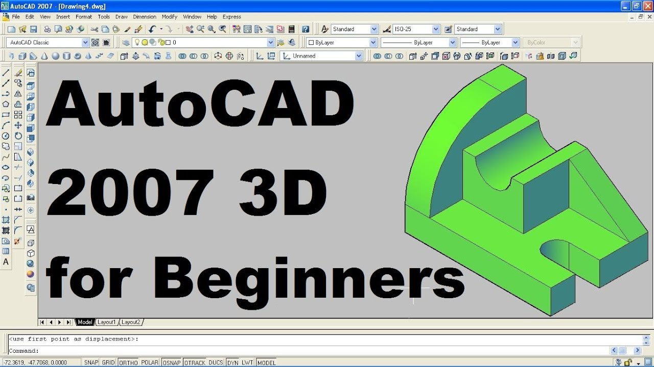 3D AutoCAD 2007: Khám Phá Vũ Trụ Thiết Kế Đồ Họa Đa Chiều