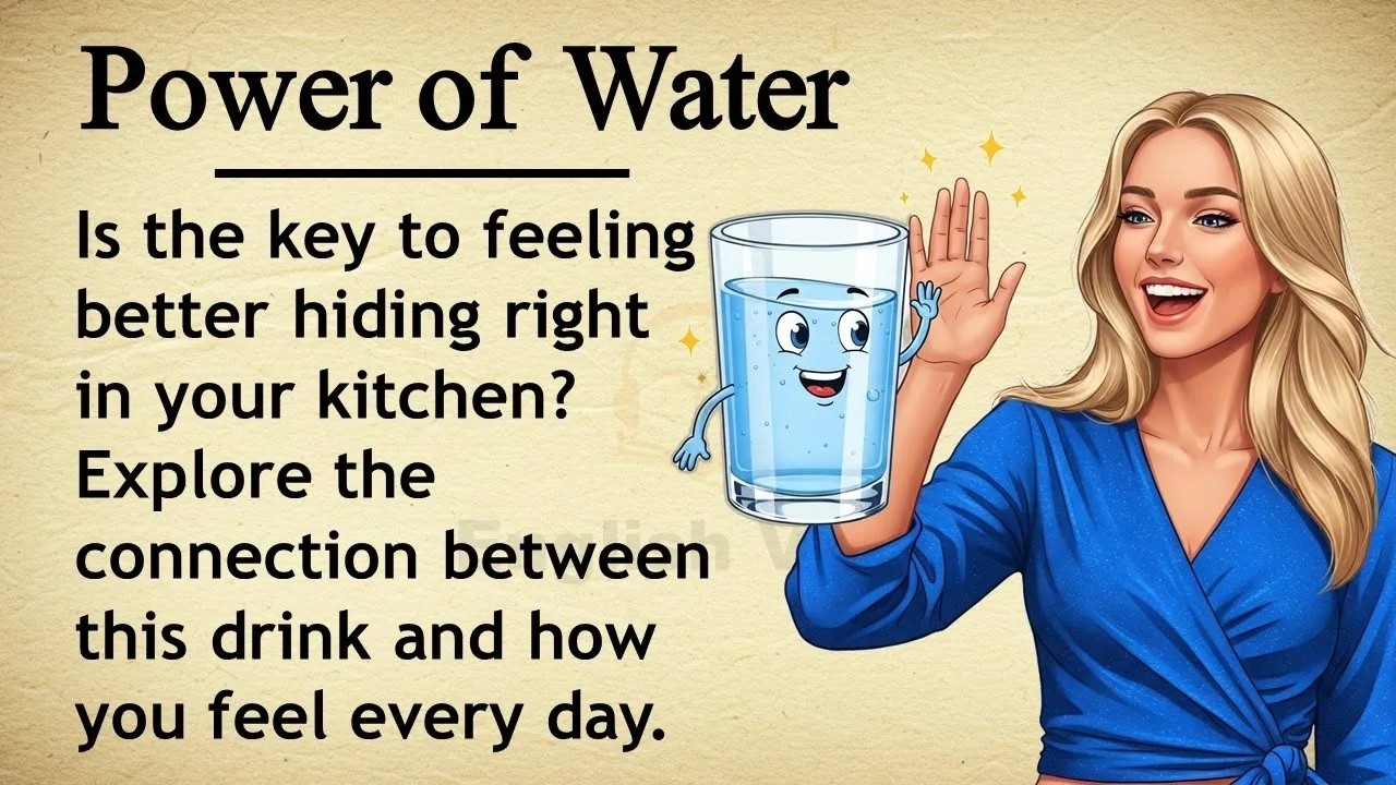 The Power Of Water ｜｜ 💧🌊 Learn English Through Story Level 3 ｜｜ Graded Reader 🎧