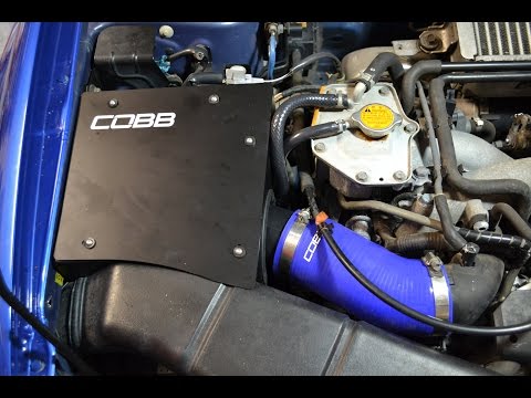 Subaru WRX Cobb air intake install How-To