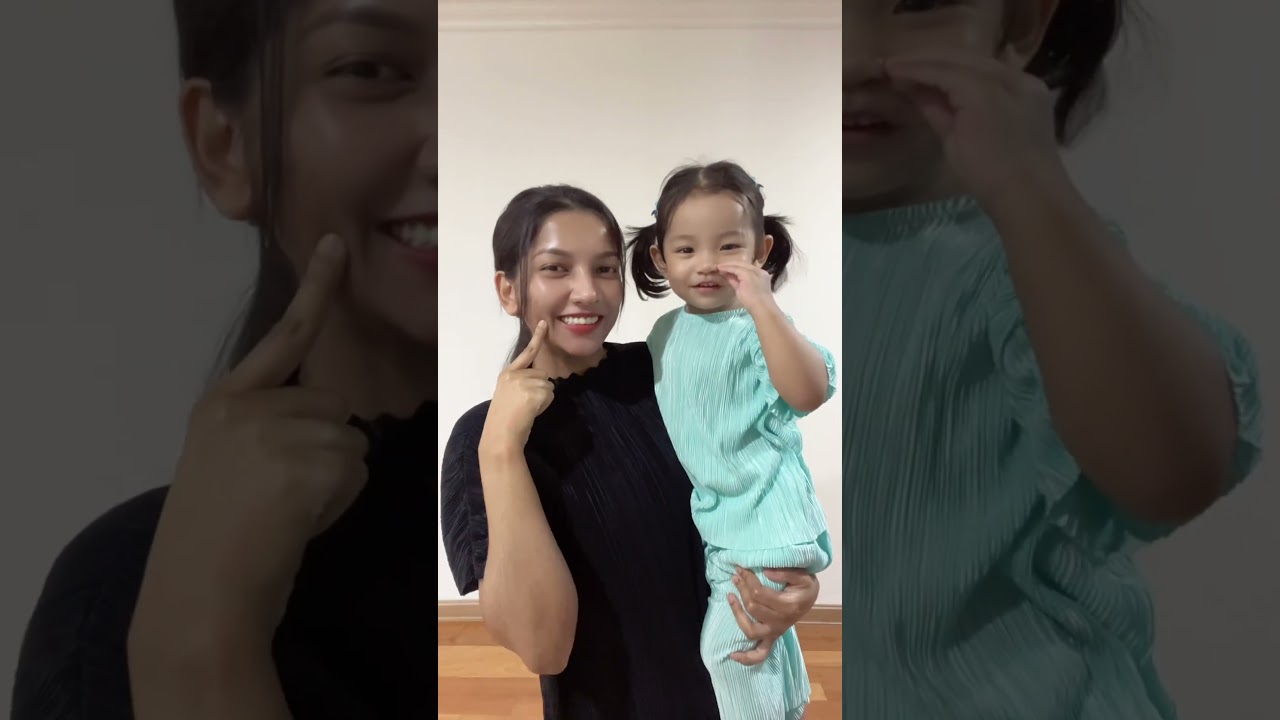 🇧🇩🇰🇷ইউজিনের সাথে ফিট চেক| Mom and baby girl fit check #fitcheck #shorts