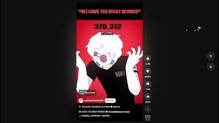 We Have The Most Words